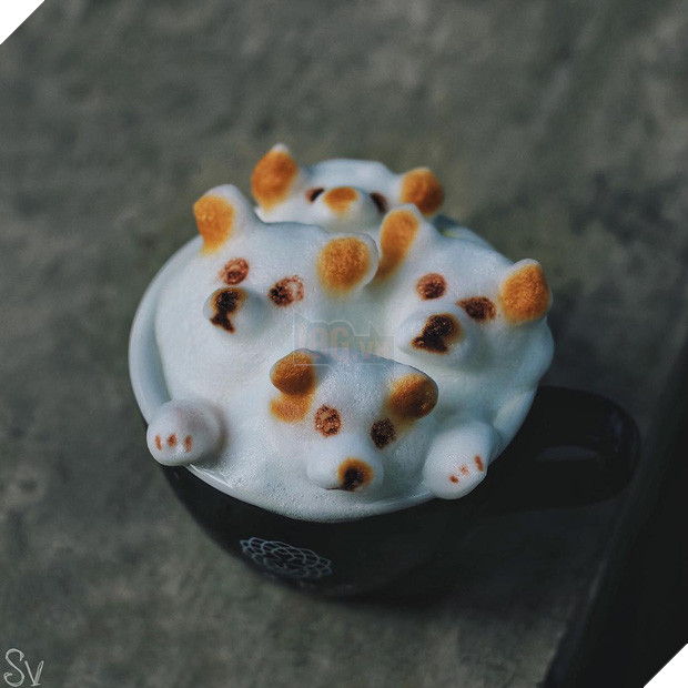 15 tác phẩm tranh vẽ latte khiến hội ghiền cà phê thích mê - Ảnh 11.
