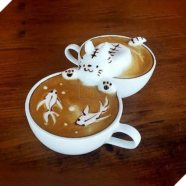 15 tác phẩm tranh vẽ latte khiến hội ghiền cà phê thích mê - Ảnh 21.