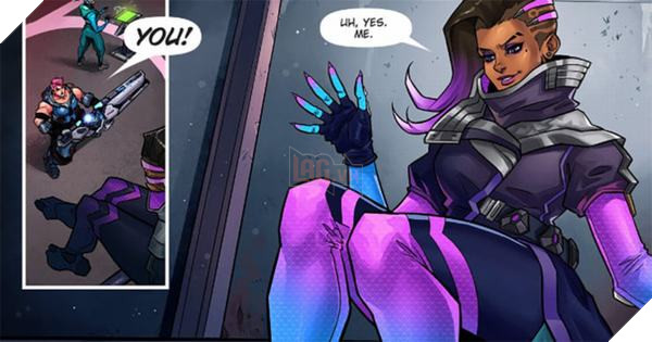 Nhiệm vụ của Zarya là tìm cho bằng được nữ hacker Sombra