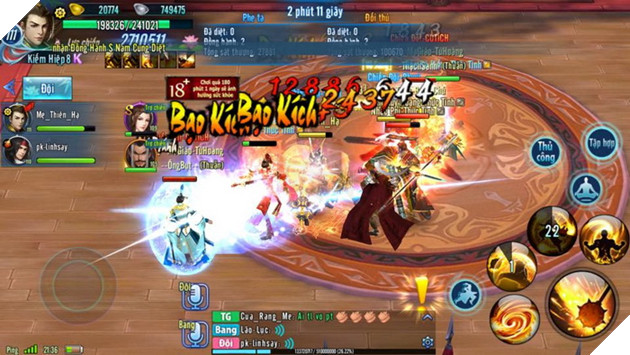 VLTK Mobile: Lịch thi đấu chính thức của sự kiện Đại Hội Võ Lâm sắp tới 4