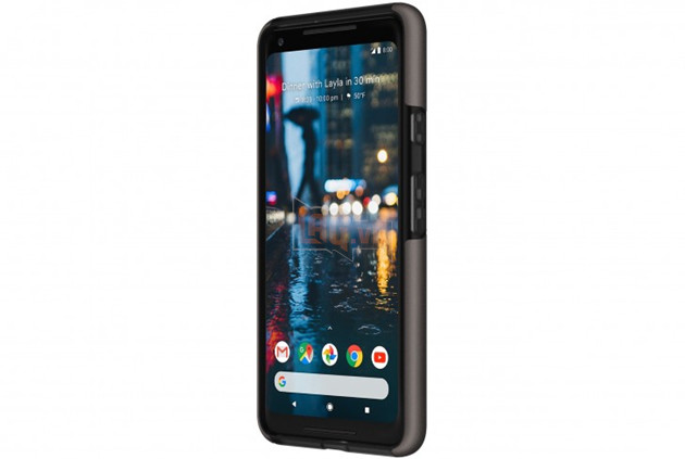 Toàn bộ mặt trước của Google Pixel 2 bị lộ với viền cực mỏng 2