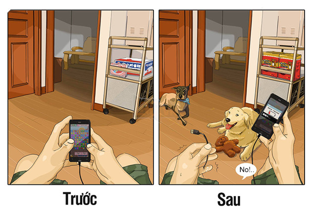 10 cảnh chân thật trước và sau khi nuôi thú cưng, nhiều người xem xong không khỏi ‘khóc ròng’ 13