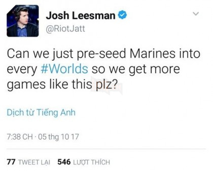 HLV TSM gọi GAM là đội tuyển đáng xem nhất CKTG năm nay, Bjergsen nói yêu đội tuyển Việt Nam, team toàn nhân tài