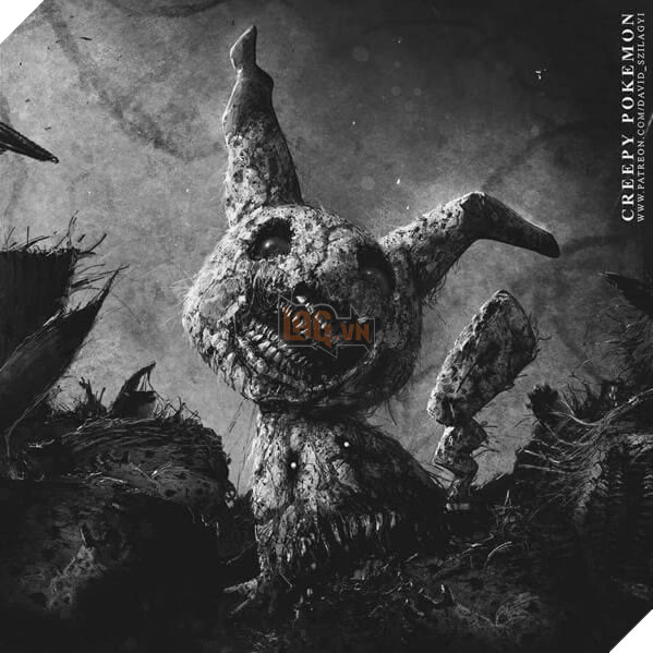 Pokemon phong cách kinh dị cho ngày Halloween, ngay cả Pikachu cũng không thoát
