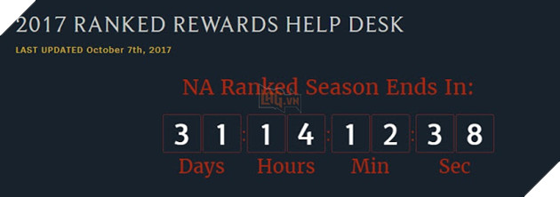 LMHT: Riot chính thức công bố thời điểm kết thúc mùa giải 2017, trang phục Vinh Quang sẽ có gói Đa Sắc để phân biệt rank cao thấp