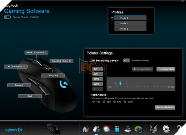Đánh giá chuột Logitech G703: Lựa chọn không dây hàng đầu cho game thủ FPS 18