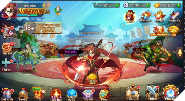 OMG 3Q sẽ sớm có tính năng Đổi Quốc Gia hỗ trợ tân thủ tối đa 3