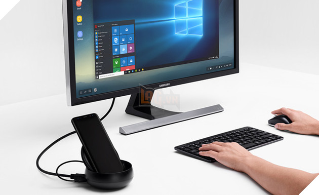 Samsung Galaxy S8 và Galaxy Note 8 có thể chạy Windows 10 cho máy tính một cách dễ dàng