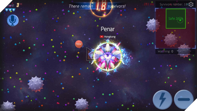 Battle Royale of Balls - Battlegrounds phiên bản "ngoài không gian" cực độc đáo