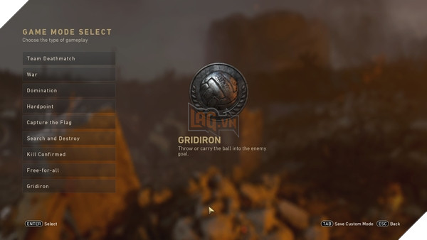 Chế độ Gridiron bắt nguồn từ Call of Duty: Advanced Warfare và dần trở nên phổ biến