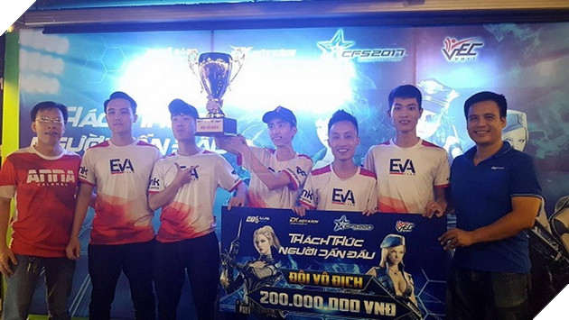 EvaTeams chính thức đại diện Việt Nam tham dự giải đấu Đột Kích Quốc tế CFS 2017