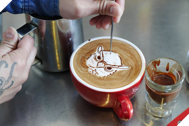 Triển lãm tranh hoạt hình cute trên những ly cà phê - Ảnh 21.