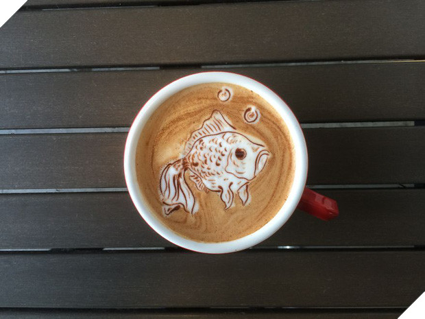 Triển lãm tranh hoạt hình cute trên những ly cà phê - Ảnh 17.