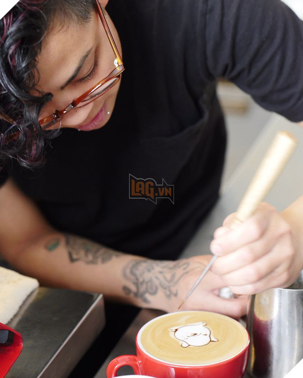 Triển lãm tranh hoạt hình cute trên những ly cà phê - Ảnh 25.