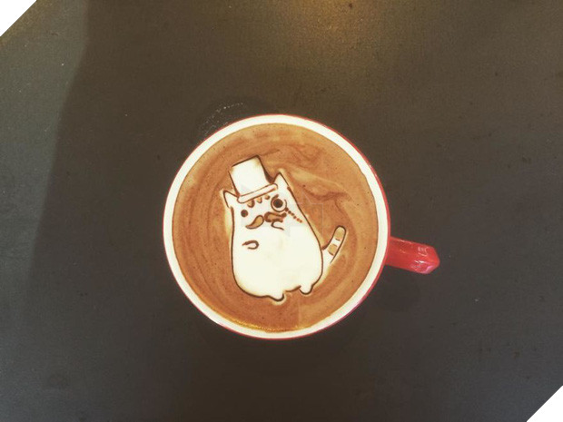 Triển lãm tranh hoạt hình cute trên những ly cà phê - Ảnh 15.