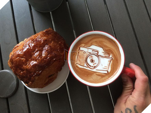 Triển lãm tranh hoạt hình cute trên những ly cà phê - Ảnh 13.