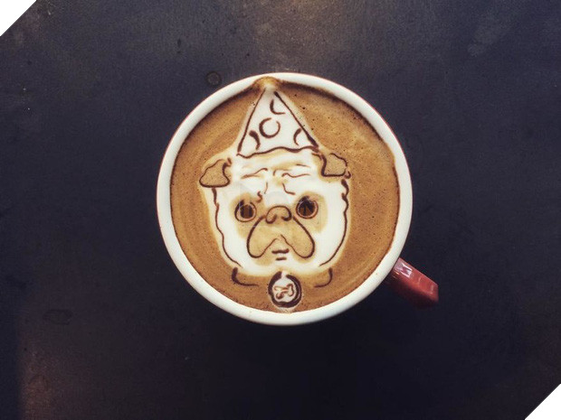 Triển lãm tranh hoạt hình cute trên những ly cà phê - Ảnh 11.