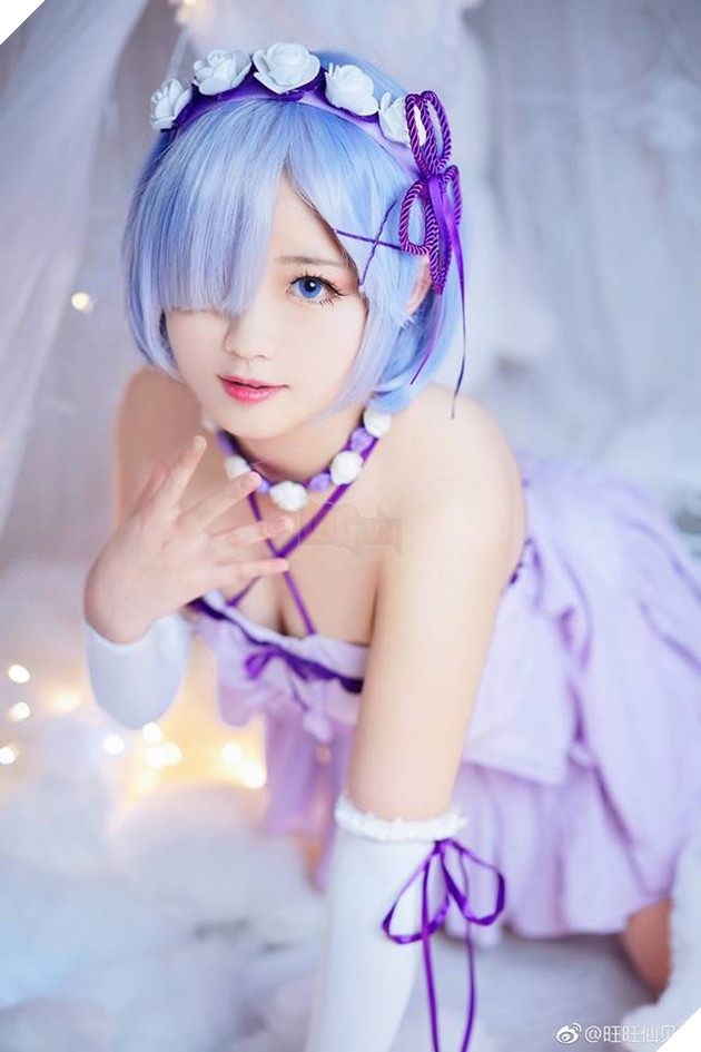 Ngắm cosplay nàng hầu Rem cực dễ thương đốn tin fan Anime