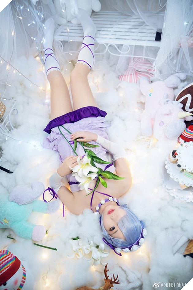 Ngắm cosplay nàng hầu Rem cực dễ thương đốn tin fan Anime