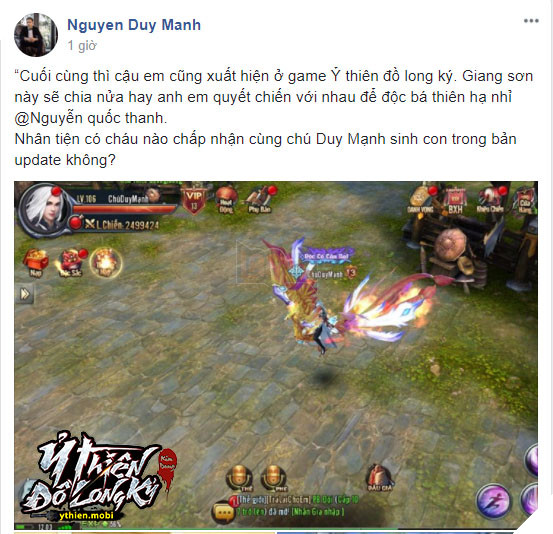 Ỷ Thiên 3D: Duy Mạnh bất ngờ thách đấu Ưng Hoàng Phúc để phân chia giang sơn  5