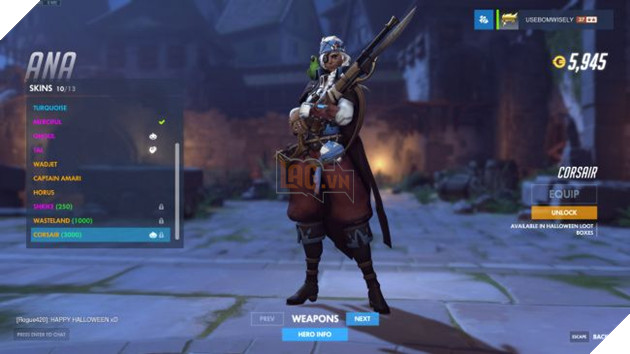 Overwatch: Cận cảnh các trang phục và chế độ chơi mới mùa Halloween Terror 2017 2