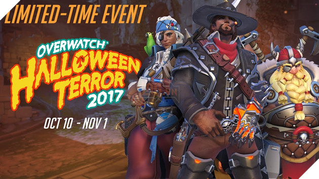 Overwatch: Cận cảnh các trang phục và chế độ chơi mới mùa Halloween Terror 2017