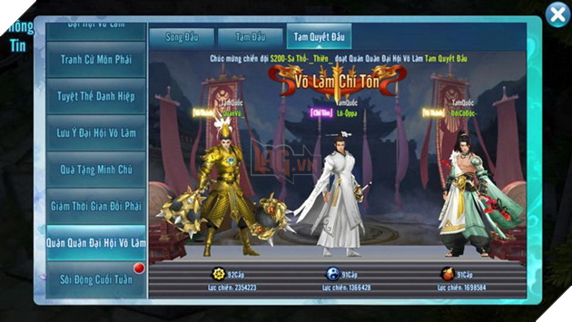 VLTK Mobile: Đại Hội Võ Lâm và sự lép vế của Tàng Kiếm - Trường Ca 3