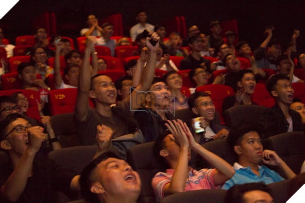Không khí sôi động và hào hứng tại Viewing Party ở CGV Golden Plaza trước trận đối đầu của GAM vs LZ 14