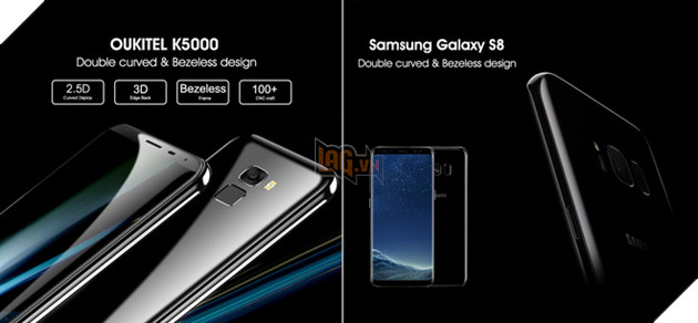 Outkitel ra mắt 2 smartphone pin trâu ngang sạc dự phòng và so sánh với Galaxy S8 5