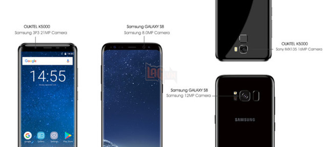 Outkitel ra mắt 2 smartphone pin trâu ngang sạc dự phòng và so sánh với Galaxy S8 7