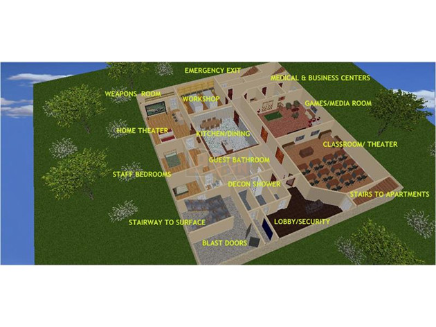 Hóa ra hầm tránh bom trong Fallout có thật ngoài đời, giá lên đến 340 tỷ