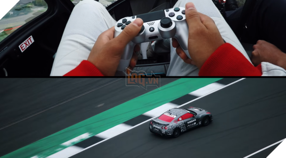 Bạn có thể lái một chiếc Nissan GT-R bằng tay cầm PS4 2