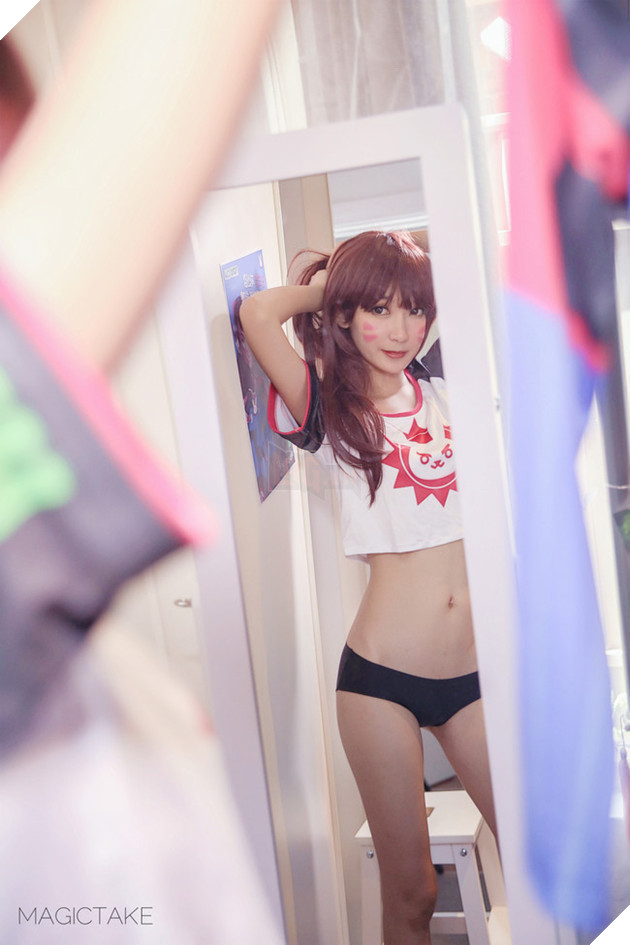Cosplay D.Va cực gợi cảm trong Overwatch khiến game thủ không khỏi nóng mắt