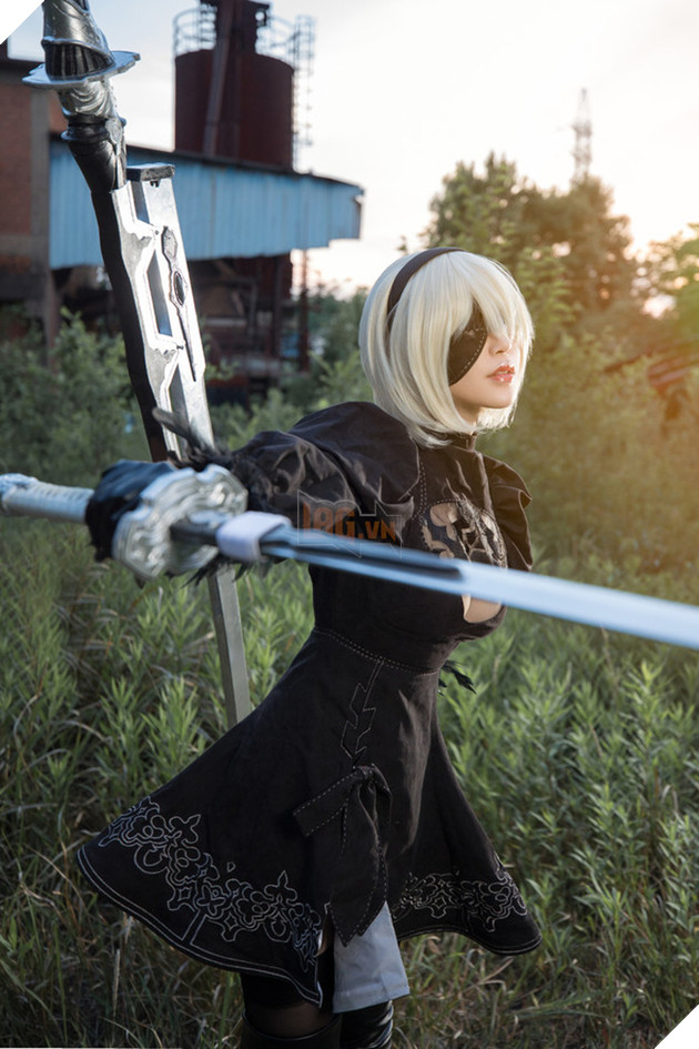 Cosplay cô nàng 2B cực chất dành cho fan hâm mộ Nier: Automata