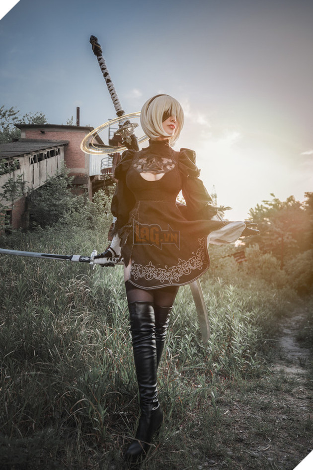 Cosplay cô nàng 2B cực chất dành cho fan hâm mộ Nier: Automata