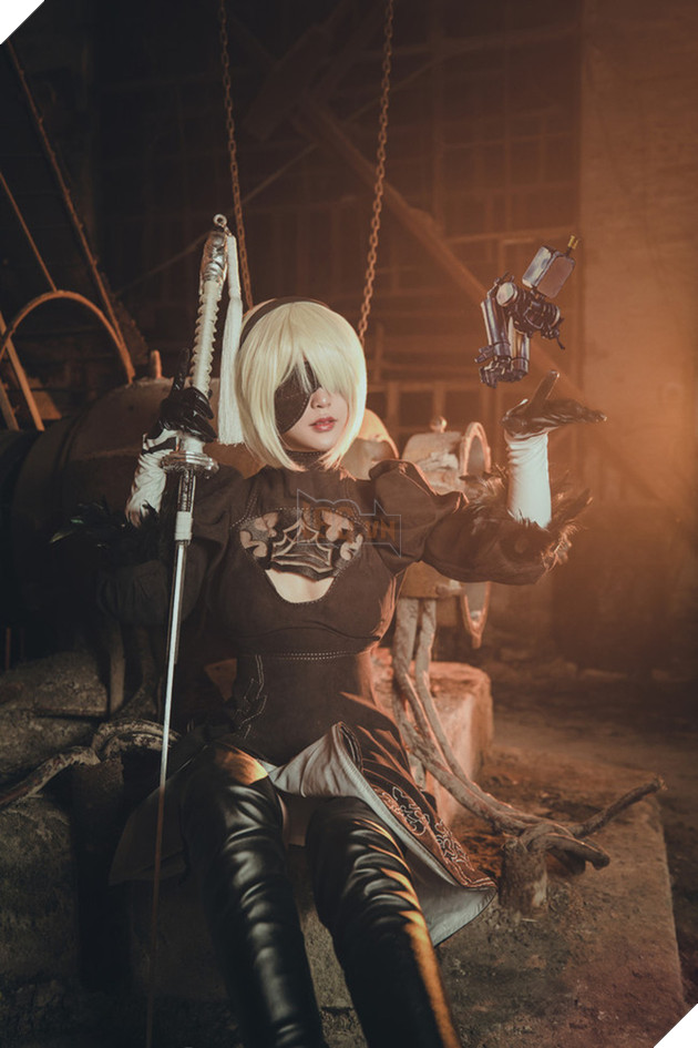 Cosplay cô nàng 2B cực chất dành cho fan hâm mộ Nier: Automata