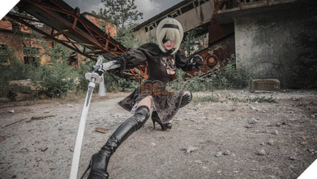 Cosplay cô nàng 2B cực chất dành cho fan hâm mộ Nier: Automata