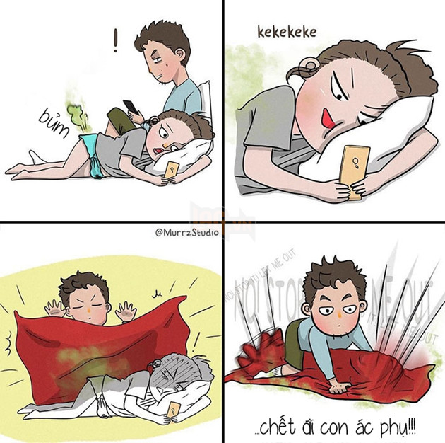 Bộ tranh cặp đôi cho thấy yêu lâu rồi thì chả còn lãng mạn gì cả !!!! 6