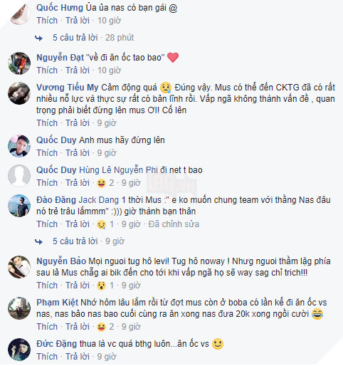 Minas viết tâm thư động viên Optimus sau màn trình diễn tệ hại gián tiếp khiến GAM bị loại khỏi CKTG