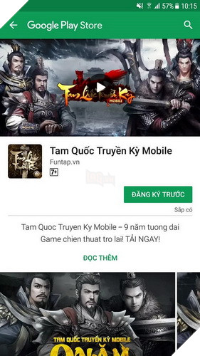 Tam Quốc Truyền Kỳ Mobile mở đăng kí tải sớm cho hệ máy Android 2