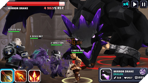 Lionheart: Dark Moon - Game nhập vai lai chiến thuật đồ họa đậm chất fan-art cho Mobile