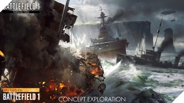 Battlefield 1: Nội dung bản DLC Turning Tides ra mắt cuối năm nay