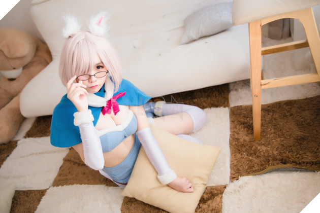 Cosplay "Thỏ" Mash Kyrielight khiến bạn không khỏi ngây ngất vì quá dễ thương