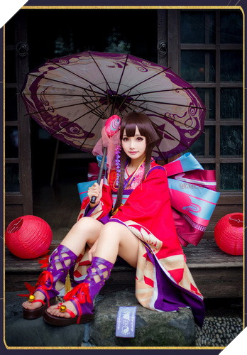 Cùng chiêm ngưỡng nét đẹp kì ảo từ cosplay nàng Kagura xinh đẹp trong Onmyoji 6
