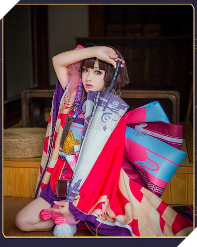 Cùng chiêm ngưỡng nét đẹp kì ảo từ cosplay nàng Kagura xinh đẹp trong Onmyoji 4