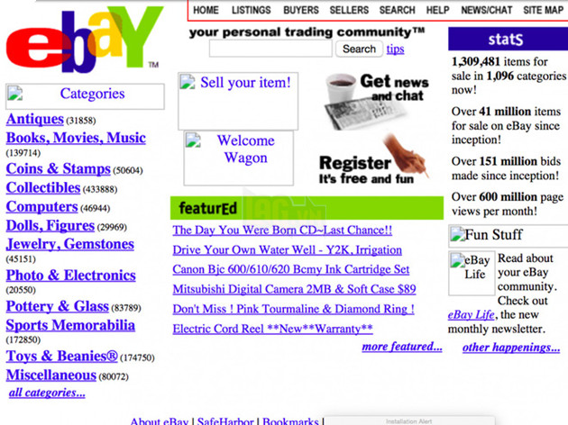 So sánh giao diện của những website nổi tiếng: ngày xưa và bây giờ - Ảnh 19.