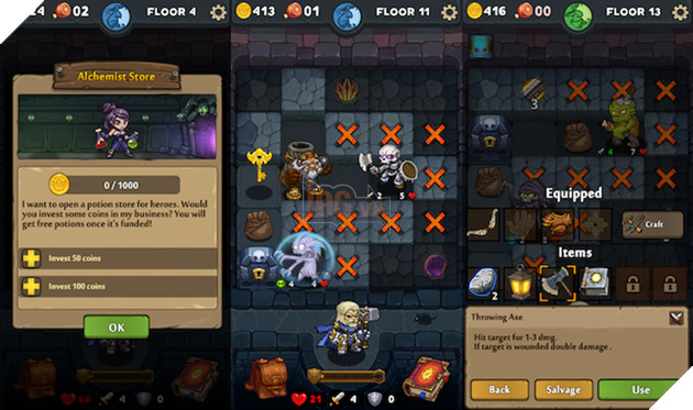 Top 5 game Roguelike cực hay cho iOS: Hãy sống sót nếu bạn có thể!