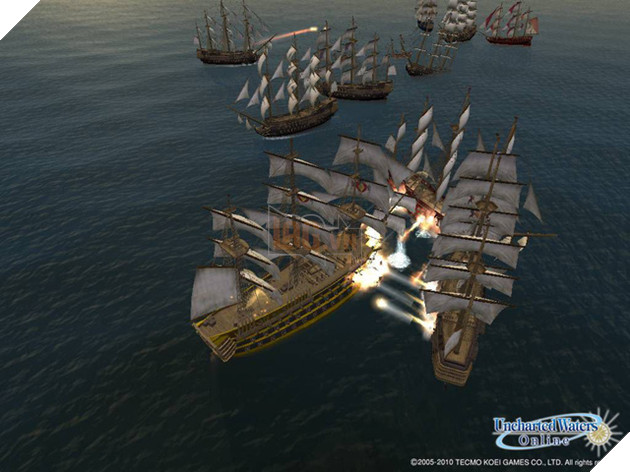 Game thuỷ chiến Uncharted Waters Online bất ngờ được hồi sinh, mở cửa miễn phí
