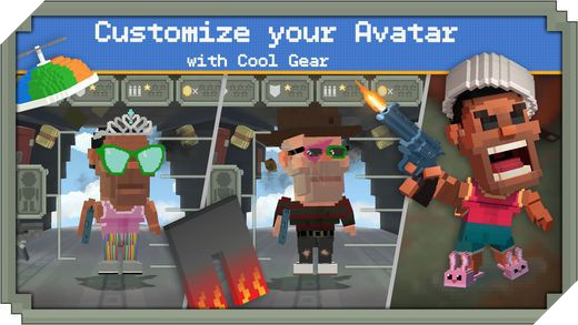 Guns Royale - Battlegrounds theo phong cách Minecraft ra mắt trên iOS, hỗ trợ cả thực tế ảo