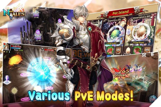 NTales: Child of Destiny - ARPG Anime chibi cực hay lọt "Top Trending" trên Google Play